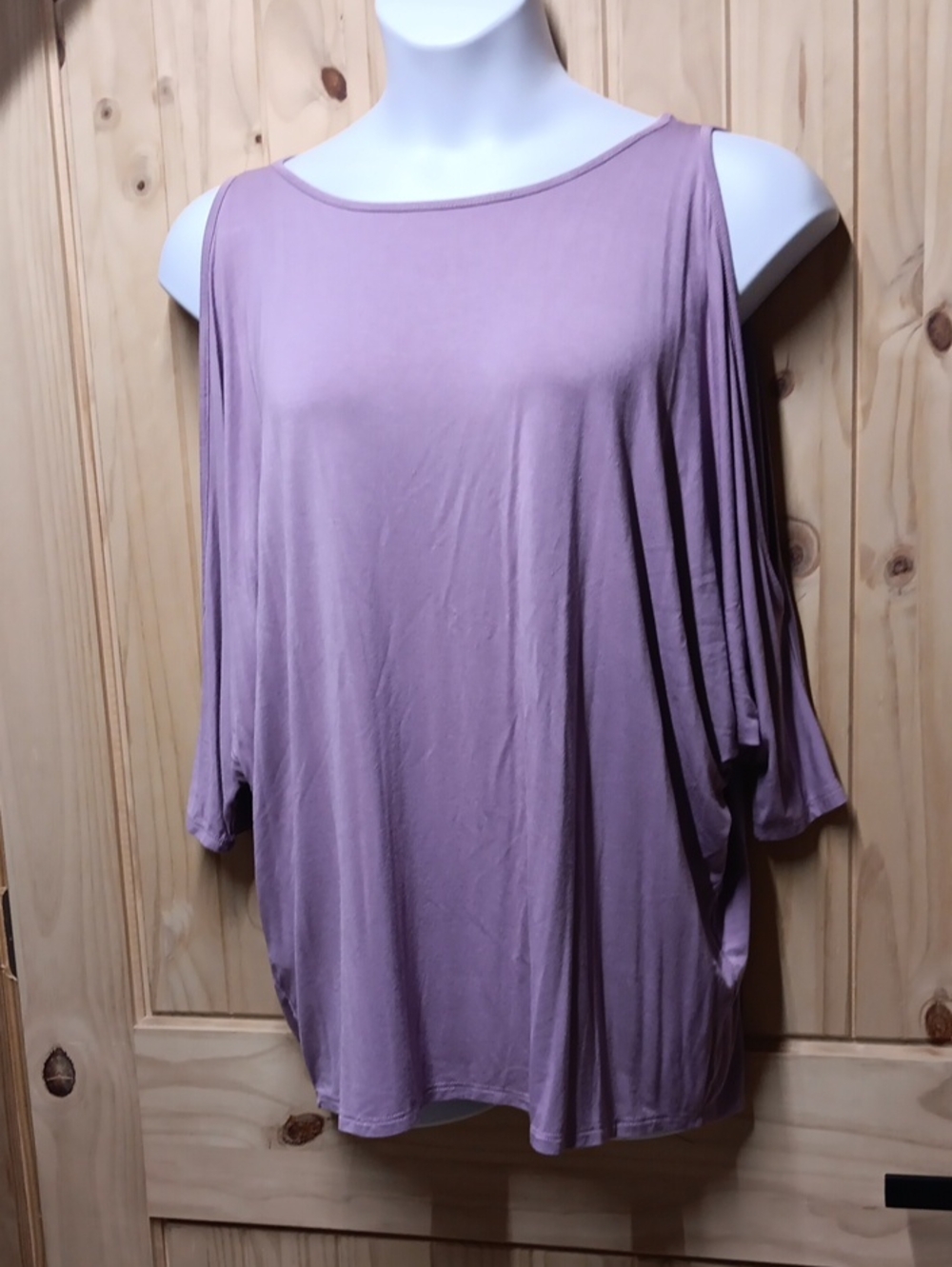 Emerald  Cold-Shoulder Tunic Top